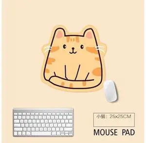 Lovely Animal Mouse Pad Kawaii Bear Large Mouse Pad Big Computer Gaming Mouse Pad Non-slip Natural Rubber Gaming Mouse Pad(Small Cat) Lovely Animal Mouse Pad Kawaii Bear Large Mouse Pad Big Computer Gaming Mouse Pad Non-slip Natural Rubber Gaming Mouse Pad(Small Cat)