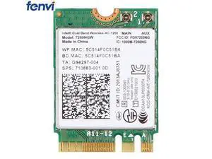 Adaptador de placa wi-fi sem fio hp, para intel 7260ngw ac ngff com banda dupla bluetooth 4.0 mbps 802.11ac para hp/asus/acer/dell/ Adaptador de placa wi-fi sem fio hp, para intel 7260ngw ac ngff com banda dupla bluetooth 4.0 mbps 802.11ac para hp/asus/acer/dell/