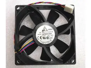 AFB0912SH For Delta 9025 9225 90mm Fan 4-Wire Dual Ball Bearing 12V 1A 5400RPM cooling fan AFB0912SH For Delta 9025 9225 90mm Fan 4-Wire Dual Ball Bearing 12V 1A 5400RPM cooling fan