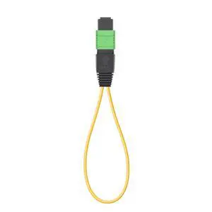 MPO/APC 16-Core Single Mode Fiber Loopback, Pull Ring Design for High-Performance Network Testing and Maintenance MPO/APC 16-Core Single Mode Fiber Loopback, Pull Ring Design for High-Performance Network Testing and Maintenance