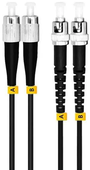 10Meters 33FT FC to ST 10/40/100Gbs OM4 Outdoor Armored Duplex 50/125 Fiber Optic Cable Jumper Optical Patch Cord Multimode 10M FC-ST 10Meters 33FT FC to ST 10/40/100Gbs OM4 Outdoor Armored Duplex 50/125 Fiber Optic Cable Jumper Optical Patch Cord Multimode 10M FC-ST