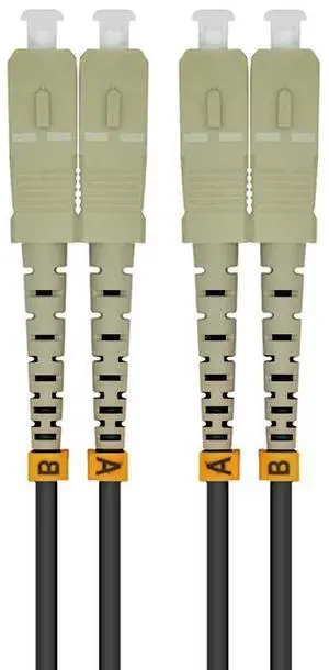 10Meters 33FT SC to SC 10/40/100Gbs OM4 Outdoor Armored Duplex 50/125 Fiber Optic Cable Jumper Optical Patch Cord Multimode 10M SC-SC 10Meters 33FT SC to SC 10/40/100Gbs OM4 Outdoor Armored Duplex 50/125 Fiber Optic Cable Jumper Optical Patch Cord Multimode 10M SC-SC