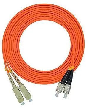 30Meters 100ft SC to FC Duplex 62.5/125 OM1 Multimode Fiber Optic Cable Jumper Optical Patch Cord SC-FC 30Meters 100ft SC to FC Duplex 62.5/125 OM1 Multimode Fiber Optic Cable Jumper Optical Patch Cord SC-FC