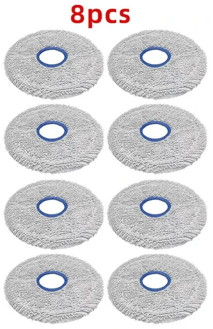 Robot Vacuum Cleaner Mop Cloth Compatible with Dreame X60 Ultra / X60 Master / X60 Max Ultra Spare Parts Robot Vacuum Cleaner Mop Cloth Compatible with Dreame X60 Ultra / X60 Master / X60 Max Ultra Spare Parts