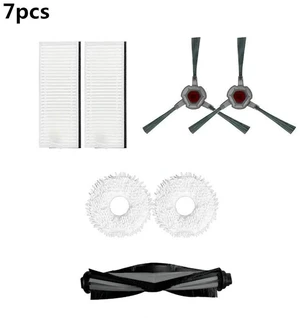Main brush side brush Hepa filter mop cloth suitable for Ecovacs deebot N9+robotic vacuum cleaner replacement parts Main brush side brush Hepa filter mop cloth suitable for Ecovacs deebot N9+robotic vacuum cleaner replacement parts