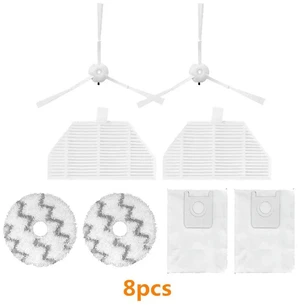 Roidmi EVA SDJ06RM self-cleaning emptying robot vacuum Hepa filter side brush mop cloth dust bag replacement accessories Roidmi EVA SDJ06RM self-cleaning emptying robot vacuum Hepa filter side brush mop cloth dust bag replacement accessories