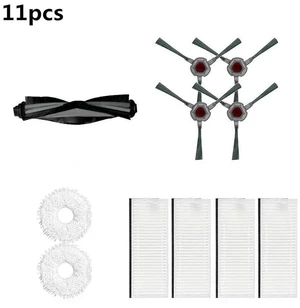 Main brush side brush Hepa filter mop cloth for Ecovacs deebot N9+robot vacuum cleaner parts replacement Main brush side brush Hepa filter mop cloth for Ecovacs deebot N9+robot vacuum cleaner parts replacement