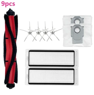 For Roborock Q5 Q5+ Robot Vacuum Cleaner Main Brush/Side Brush/Dust Bag/HEPA Filter Accessory Replace For Roborock Q5 Q5+ Robot Vacuum Cleaner Main Brush/Side Brush/Dust Bag/HEPA Filter Accessory Replace