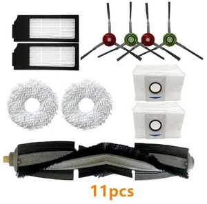 Compatible with Bork V830 V831 robot vacuum cleaner main brush/side brush/filter/mop/dust bag spare parts Compatible with Bork V830 V831 robot vacuum cleaner main brush/side brush/filter/mop/dust bag spare parts