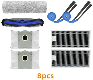 compatible Ecovacs Deebot X9 X9 Pro robot vacuum cleaner main brush/side brush/filter/dust bag/cloth roller brush spare parts compatible Ecovacs Deebot X9 X9 Pro robot vacuum cleaner main brush/side brush/filter/dust bag/cloth roller brush spare parts