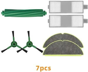 Main brush/side brush/rag/filter/dust bag compatible with iRobot Roomba 205 robot vacuum cleaner spare parts Main brush/side brush/rag/filter/dust bag compatible with iRobot Roomba 205 robot vacuum cleaner spare parts