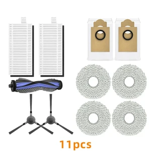 Compatible with Lefant M3/M3 Max Robot Vacuum Cleaner Main Brush/Side Brush/Filter/Dust Bag/Mop Spare Parts Compatible with Lefant M3/M3 Max Robot Vacuum Cleaner Main Brush/Side Brush/Filter/Dust Bag/Mop Spare Parts