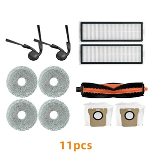 Compatible with 5C/OV42CN robot vacuum main brush/side brush/HEPA filter/dust bag/mop cloth spare parts Compatible with 5C/OV42CN robot vacuum main brush/side brush/HEPA filter/dust bag/mop cloth spare parts