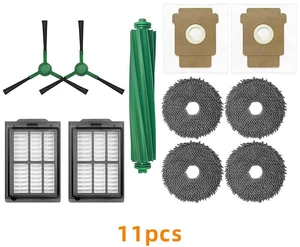 Compatible with iRobot Roomba plus 405combo/505 combo robot vacuum cleaner main brush/side brush/filter/dust bag/rag spare parts Compatible with iRobot Roomba plus 405combo/505 combo robot vacuum cleaner main brush/side brush/filter/dust bag/rag spare parts