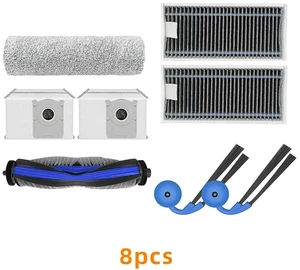 Compatible with Ecovacs X11 X11 Pro robot vacuum cleaner main brush/side brush/filter cloth/mop cloth/fabric roller brush parts Compatible with Ecovacs X11 X11 Pro robot vacuum cleaner main brush/side brush/filter cloth/mop cloth/fabric roller brush parts