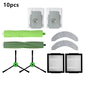 Main Brush/Side Brush/Dust Bag/Filter/Mop Cloth Compatible with iRobot Roomba J9 J9+ Robot Vacuum Cleaner Spare Parts Main Brush/Side Brush/Dust Bag/Filter/Mop Cloth Compatible with iRobot Roomba J9 J9+ Robot Vacuum Cleaner Spare Parts