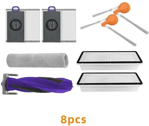 Compatible with Narwal JX robot vacuum cleaner main brush/side brush/roller mop/dust bag/HEPA filter spare parts Compatible with Narwal JX robot vacuum cleaner main brush/side brush/roller mop/dust bag/HEPA filter spare parts