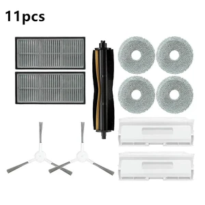 Main brush/side brush/dust bag/filter/mop cloth compatible H40 D101CN robot vacuum cleaner spare parts Main brush/side brush/dust bag/filter/mop cloth compatible H40 D101CN robot vacuum cleaner spare parts