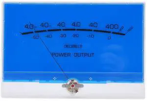 VU Meter Header Movable Coil Design VU Level Meter Pointer Type PMMA LED Backlight for Recording Studio for DIY for Home Audio VU Meter Header Movable Coil Design VU Level Meter Pointer Type PMMA LED Backlight for Recording Studio for DIY for Home Audio