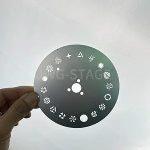 Moving Light Pattern Gobo Color Wheel Moving Head Spot Light Aluminum l Pattern Disk Plate Beam 5R 7R Moving Light Pattern Gobo Color Wheel Moving Head Spot Light Aluminum l Pattern Disk Plate Beam 5R 7R