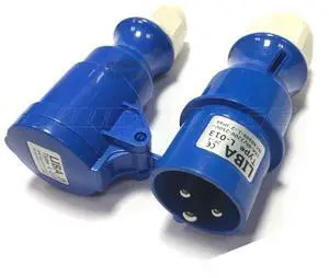 2 couples Blue Color Waterproof 16A 3Pin Industrial Plug Stage Special Lighting Power Supply Connecting 2 couples Blue Color Waterproof 16A 3Pin Industrial Plug Stage Special Lighting Power Supply Connecting