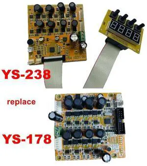 YS-238 RGBW LED Blinder Light Main Control PCB Board 4X100W Replacement for YS-178 Motherboard YS-238 RGBW LED Blinder Light Main Control PCB Board 4X100W Replacement for YS-178 Motherboard