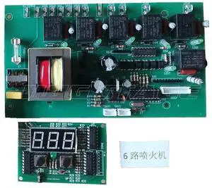 Motherboard Control Main Board For Stage Effects 6 Heads Fire Flame Machine Motherboard Control Main Board For Stage Effects 6 Heads Fire Flame Machine