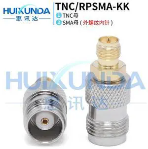 TNC/RPSMA-KK TNC female to RPSMA female TNC female to SMA male thread pin reverse pole connector TNC/RPSMA-KK TNC female to RPSMA female TNC female to SMA male thread pin reverse pole connector