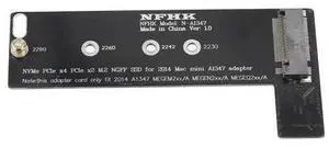 NVMe M2 SSD Converter Card to for Apply Mac Mini 2014 A1347 MEGEN2 MEGEQ2 Adapter Raiser PCI Express NGFF 760P 600P Riser Ca NVMe M2 SSD Converter Card to for Apply Mac Mini 2014 A1347 MEGEN2 MEGEQ2 Adapter Raiser PCI Express NGFF 760P 600P Riser Ca