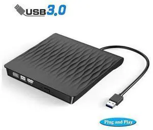 External CD DVD Drive, USB 3.0 Slim External CD/DVD +/-RW Drive Writer Rewriter Burner, DORISO High Speed Data Transfer External DVD Drive for Laptop/Mac/Desktop/MacOS/Windows10/ 8/7 External CD DVD Drive, USB 3.0 Slim External CD/DVD +/-RW Drive Writer Rewriter Burner, DORISO High Speed Data Transfer External DVD Drive for Laptop/Mac/Desktop/MacOS/Windows10/ 8/7