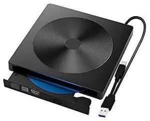 JINDAO External DVD Drive USB 3.0 Portable CD/DVD+/-RW Drive/DVD Player for Laptop CD ROM Burner Compatible USB CD Drive Home Audio External DVD Drive JINDAO External DVD Drive USB 3.0 Portable CD/DVD+/-RW Drive/DVD Player for Laptop CD ROM Burner Compatible USB CD Drive Home Audio External DVD Drive