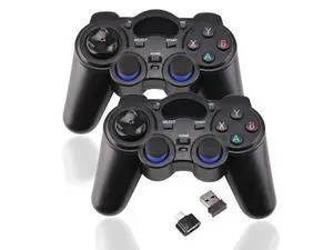 2.4G Wireless Game Controller Joystick Gamepad With Micro USB OTG Converter Adapter For Android TV Box For PC PS3 r57 2.4G Wireless Game Controller Joystick Gamepad With Micro USB OTG Converter Adapter For Android TV Box For PC PS3 r57