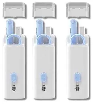 keyboard cleaning kit 7 in 1 Cleaner Brush Earphone Cleaning Pen For Headset iPad Phone Cleaning Tools Cleaner Keycap Puller Kit(3PCS Blue) keyboard cleaning kit 7 in 1 Cleaner Brush Earphone Cleaning Pen For Headset iPad Phone Cleaning Tools Cleaner Keycap Puller Kit(3PCS Blue)