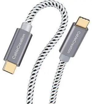 USB C Cable 10FT 60W USB C to USB C Fast Charging Cable USB Type-C to C Cable Braided 3A 60W 480Mbps Data for MacBook Pro Air iPad Air Pro S21/S20+/S20 Pixel 4/5 etc. 3m Space Gray USB C Cable 10FT 60W USB C to USB C Fast Charging Cable USB Type-C to C Cable Braided 3A 60W 480Mbps Data for MacBook Pro Air iPad Air Pro S21/S20+/S20 Pixel 4/5 etc. 3m Space Gray