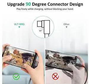 USB C 3.2 Gen2x2 Cable 100W, 20Gbps Updated 90 Degree Right Angle USB C to C 3.2 Cable, 4K@60Hz Video Cord with E-Marker for Thunderbolt 3/4, Oculus Quest, iMac, MacBook, iPad Pro, Dell XPS (9.9 Ft) USB C 3.2 Gen2x2 Cable 100W, 20Gbps Updated 90 Degree Right Angle USB C to C 3.2 Cable, 4K@60Hz Video Cord with E-Marker for Thunderbolt 3/4, Oculus Quest, iMac, MacBook, iPad Pro, Dell XPS (9.9 Ft)