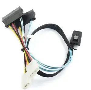 FOR MINI SAS SFF-8087 TO 2 Ports MINI SAS SFF-8482 Adapter Cable FOR MINI SAS SFF-8087 TO 2 Ports MINI SAS SFF-8482 Adapter Cable