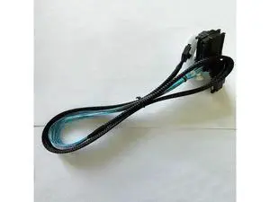 Mini SAS SFF-8087 36Pin to 29Pin SFF-8482 4 SATA Connector Power Cable Mini SAS SFF-8087 36Pin to 29Pin SFF-8482 4 SATA Connector Power Cable
