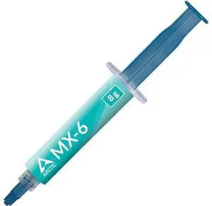 ARCTIC MX-6 (8 g) - Ultimate Performance Thermal Paste for CPU, Consoles, Graphics Cards, laptops, Very high Thermal Conductivity, Long Durability, Non-Conductive, CPU Thermal Paste ARCTIC MX-6 (8 g) - Ultimate Performance Thermal Paste for CPU, Consoles, Graphics Cards, laptops, Very high Thermal Conductivity, Long Durability, Non-Conductive, CPU Thermal Paste