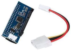 IDE to SATA Adapter HDD 3.5 IDE to SATA Hard Disk Converter PATA IDE 39/40Pin to SATA 22Pin Hard Drive Connector with Data Cable IDE to SATA Adapter HDD 3.5 IDE to SATA Hard Disk Converter PATA IDE 39/40Pin to SATA 22Pin Hard Drive Connector with Data Cable