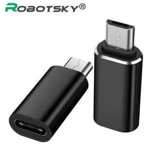 C Adapter USB C to Micro USB Cable Alloy Micro USB Male to C Female Adapter Converter Connector for Phone Tablet C Adapter USB C to Micro USB Cable Alloy Micro USB Male to C Female Adapter Converter Connector for Phone Tablet