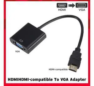 1080P HDMI-compatible To VGA Adapter Converter Cable HDMI Male To VGA Famale Digital Analog Converter for Tablet laptop PC TV 1080P HDMI-compatible To VGA Adapter Converter Cable HDMI Male To VGA Famale Digital Analog Converter for Tablet laptop PC TV