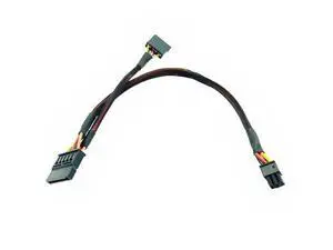 6Pin to Splitter 15Pin SATA Power Cable for DELL Vostro 3650 3653 3655 Desktop Computer HDD SSD Power Supply Expansion Cable NEW 6Pin to Splitter 15Pin SATA Power Cable for DELL Vostro 3650 3653 3655 Desktop Computer HDD SSD Power Supply Expansion Cable NEW