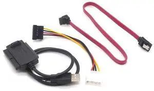 ATA/PATA/IDE Drive to USB 2.0 Converter Cable SATA Data Cable for Hard Drive Disk 2.5/3.5 ATA/PATA/IDE Drive to USB 2.0 Converter Cable SATA Data Cable for Hard Drive Disk 2.5/3.5