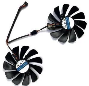 Graphics Card Cooling Fans Suitable forASROCK RX 6700xt 6700 6600 Challenger D Series Desktop CF1010U12S 95mm 12V 0.45A 4Pin Video Card Cooler Fans GPU Fan Graphics Card Cooling Fans Suitable forASROCK RX 6700xt 6700 6600 Challenger D Series Desktop CF1010U12S 95mm 12V 0.45A 4Pin Video Card Cooler Fans GPU Fan