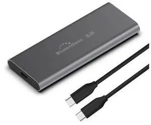 Blueendless M280N M.2 NVME Solid State Drive Enclosure with USB-C / Type-C to USB-C / Type-C Data Cable Blueendless M280N M.2 NVME Solid State Drive Enclosure with USB-C / Type-C to USB-C / Type-C Data Cable