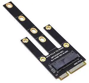 Mini PCIE to NVME Adapter Mini PCIE to M2 MINI PCI-E to NVME Convert Card Riser Support 2230 2242 2260 2280 NVME PCIE M.2 SSD Mini PCIE to NVME Adapter Mini PCIE to M2 MINI PCI-E to NVME Convert Card Riser Support 2230 2242 2260 2280 NVME PCIE M.2 SSD