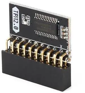 TPM 2.0 Encryption Security Module 20 Pin Motherboard Card Replacement Part Module Motherboard 4 GB for Platform TPM 2.0 Encryption Security Module 20 Pin Motherboard Card Replacement Part Module Motherboard 4 GB for Platform