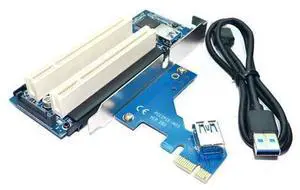 Desktop Pci-Express Pci-E To Pci Adapter Card Pcie To Dual Pci Slot Expansion Card Usb 3.0 Add On Cards Convertor Desktop Pci-Express Pci-E To Pci Adapter Card Pcie To Dual Pci Slot Expansion Card Usb 3.0 Add On Cards Convertor