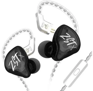 KZ ZST X in-Ear Monitors, Upgraded Dynamic Hybrid Dual Driver ZSTX Earphones, HiFi Stereo IEM Wired Earbuds/Headphones with Detachable Cable for Musician Audiophile (with Mic) KZ ZST X in-Ear Monitors, Upgraded Dynamic Hybrid Dual Driver ZSTX Earphones, HiFi Stereo IEM Wired Earbuds/Headphones with Detachable Cable for Musician Audiophile (with Mic)