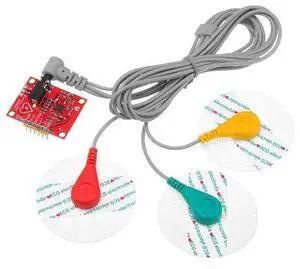 AD8232 Measurement Pulse Heart Monitoring Heartbeat Sensor Module Monitor Devices AD8232 Measurement Pulse Heart Monitoring Heartbeat Sensor Module Monitor Devices